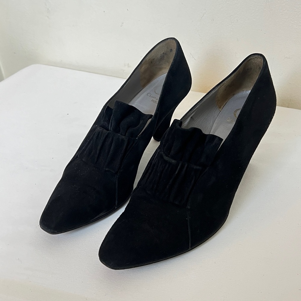 Christian Dior Suede Authentic Heels Sz 7.5